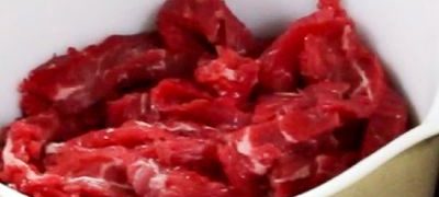 Carne de vita cu sos de soia