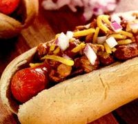 Hot Dogs cu ceapa prajita