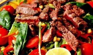 Salata cu carne de vita si capere