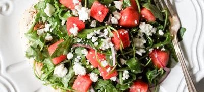 Salata de rucola cu rosii cherry