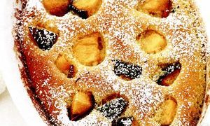 Clafoutis cu caise