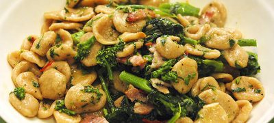 Orecchiette cu perisoare de carne