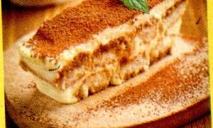 Tiramisu cu pere