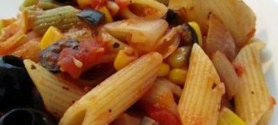 Penne cu legume